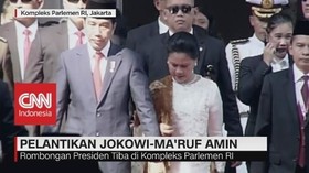 VIDEO: Rombongan Presiden Jokowi Tiba di Kompleks Parlemen RI