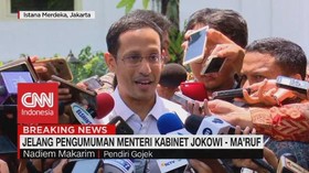 VIDEO: Masuk Kabinet, Nadiem Makarim Mundur dari Gojek