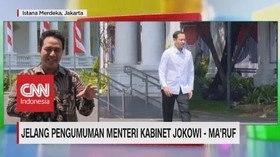 VIDEO: Nadiem Makarim Tiba di Istana Jelang Menteri Diumumkan