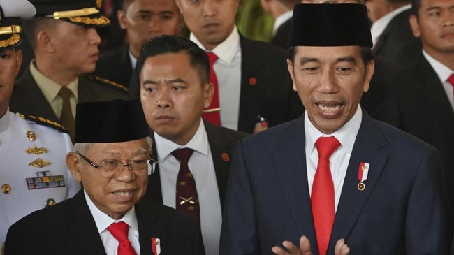 Presiden Jokowi dan Ma'ruf Amin Hadiri Pernikahan Putri Bamsoet dalam Peran Saksi