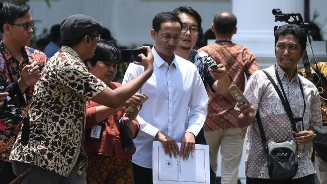 Grab Sambut Positif Penunjukan Nadiem Makarim Jadi Menteri