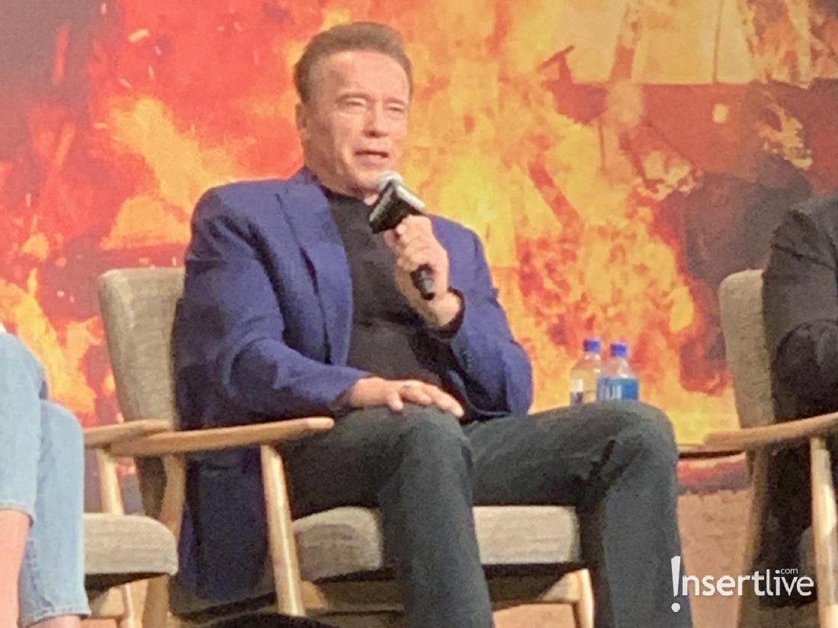 Kemeriahan acara konferensi pers film Terminator&colon; Dark Fate di Seoul&comma; Korea Selatan yang dihadiri para pemain dan sutradara&period;