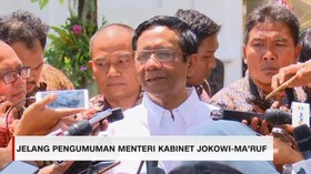 VIDEO: Begini Penjelasan Mahfud MD Jelang Pengumuman Menteri