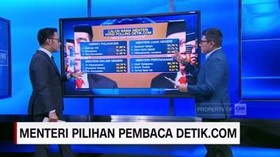 VIDEO: Menteri Pilihan Pembaca Detik.com