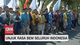 VIDEO: Unjuk Rasa BEM Seluruh Indonesia