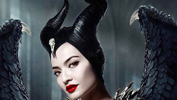 Raline Shah bergaya Maleficent