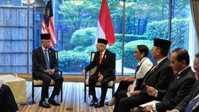 Bertemu Raja Malaysia, Ma'ruf Amin Titip TKI
