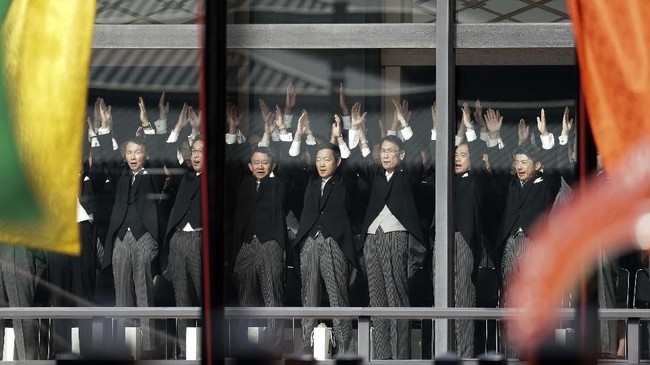 FOTO: Ritual Menuju Penobatan Naruhito Menjadi Kaisar Jepang