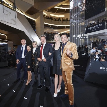 Seru dan Ramahnya Bintang Terminator: Dark Fate dengan Fans di Korea