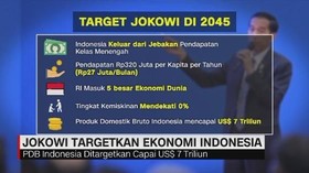 VIDEO: Jokowi Targetkan Indonesia Jadi Negara Maju