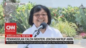 VIDEO: Siti Nurbaya Bakar Tetap Jadi Menteri LHK