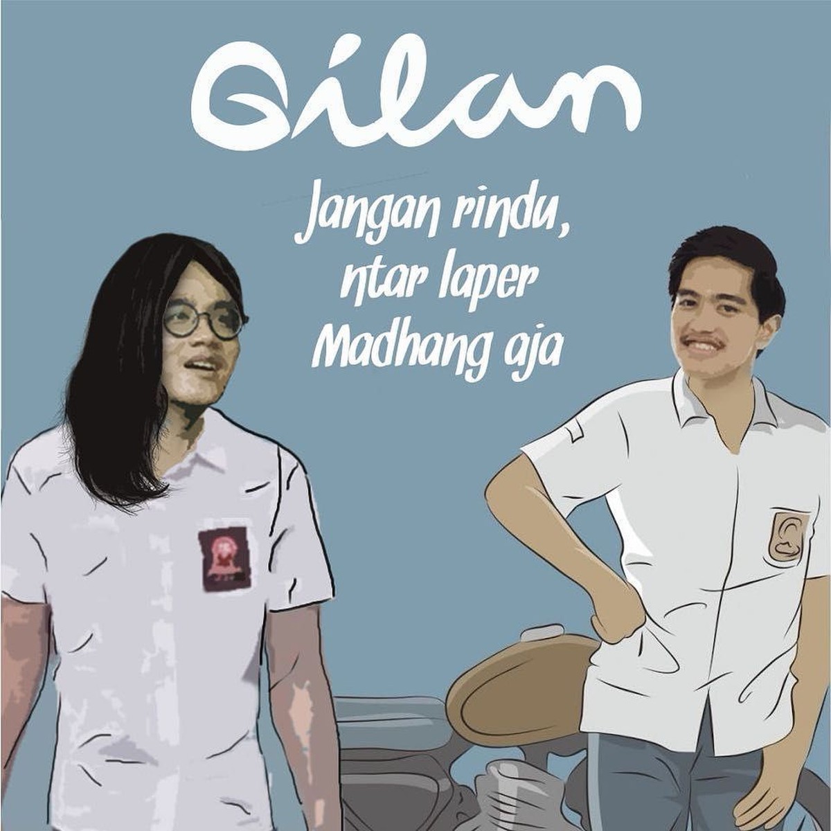 Meski jarang terlihat bersama&comma; ada kalanya Gibran Rakabuming dan Kaesang Pangarep terlihat kompak bersama&comma; hingga membuat ngakak para netizen&period;