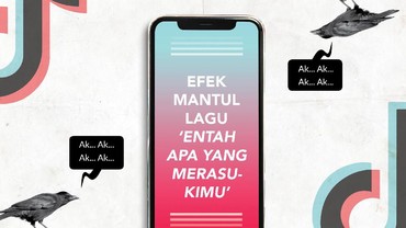 Infografis: Efek Mantul Lagu 'Entah Apa yang Merasukimu'