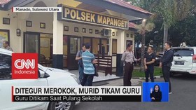 VIDEO: Tak Terima Ditegur Merokok, Murid Tikam Guru