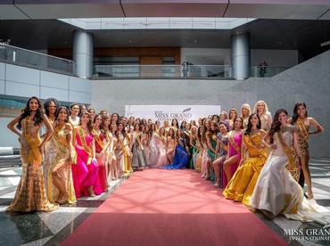 Gemas, Finalis Miss Grand International Joget Entah Apa Yang Merasukimu
