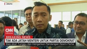VIDEO: Tak Ada Jatah Menteri Untuk Partai Demokrat