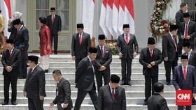 Jejak Reshuffle Kabinet Jokowi di Hari Rabu