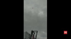 VIDEO: Drone Milik Militer Israel Jatuh Ditembak