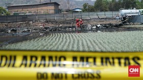 Polisi Selidiki Penyebab Kebakaran Pipa Pertamina di Cimahi