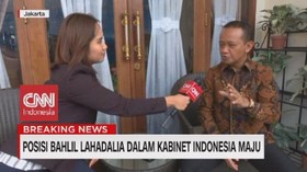VIDEO: Posisi Bahlil Lahadia di Kabinet Indonesia Maju
