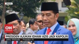 VIDEO: Presiden Ajukan Idham Azis Jadi Kapolri