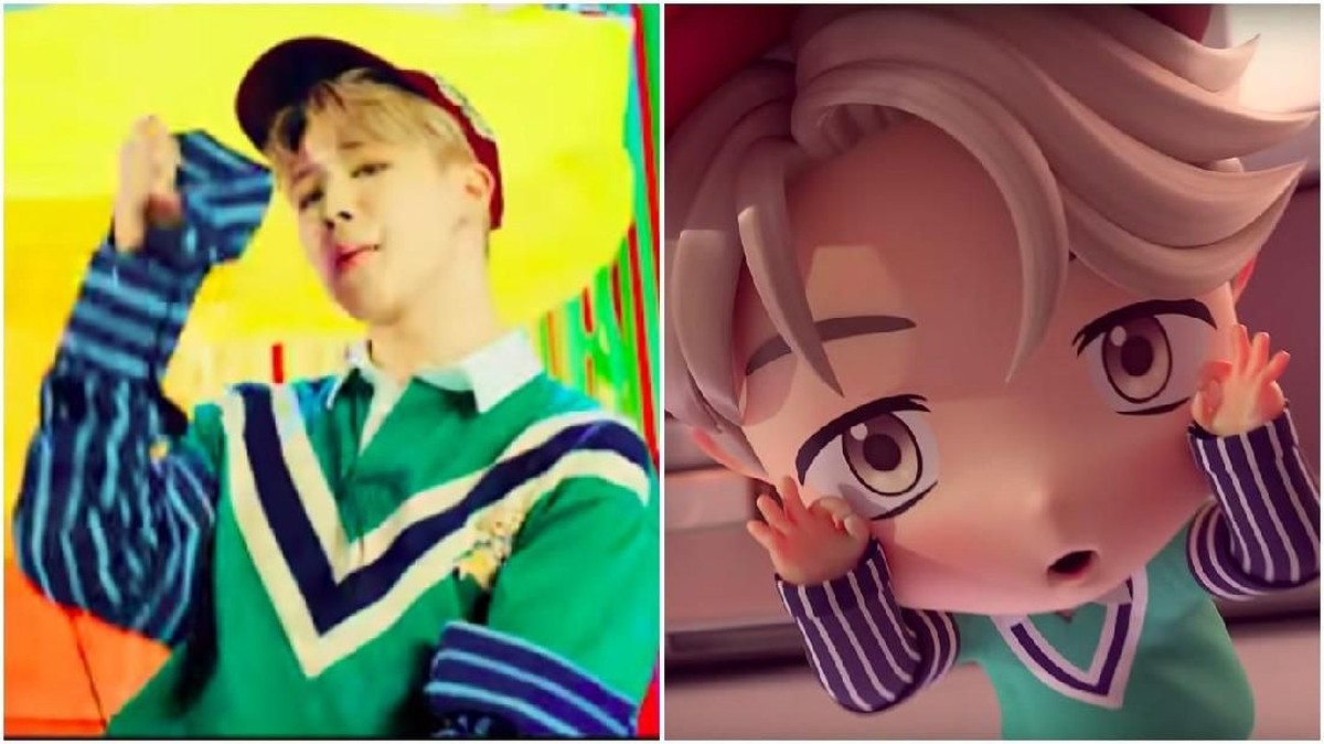 BTS mengeluarkan merchandise terbaru yaitu miniatur yang diadaptasi dari video musik IDOL&period; Kalau Insertizen suka yang mana&quest; Versi asli atau miniatur&quest;