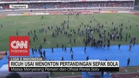 VIDEO: Ricuh Suporter Usai Pertandingan PSIM Vs Persis Solo