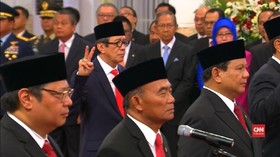 VIDEO: Pelantikan Menteri Kabinet Indonesia Maju