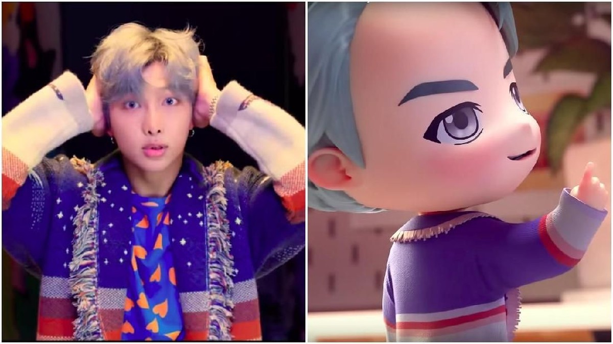 BTS mengeluarkan merchandise terbaru yaitu miniatur yang diadaptasi dari video musik IDOL&period; Kalau Insertizen suka yang mana&quest; Versi asli atau miniatur&quest;