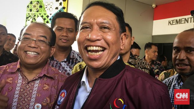 Pesan Singkat Sarat Makna Jokowi kepada Menpora