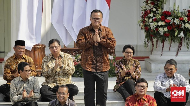 Pihak Istana baru bisa memberikan tanggapan setelah status hukum Menteri Kelautan dan Perikanan Edhy Prabowo di KPK sudah jelas.