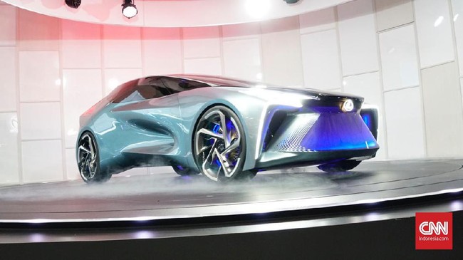 Lexus siap masuk ke era mobil listrik dengan menampilkan mobil konsep di Tokyo Motor Show 2019.