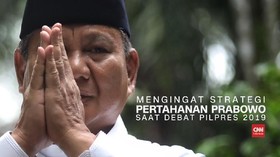 VIDEO: Mengingat Strategi Pertahanan Prabowo di Debat Pilpres