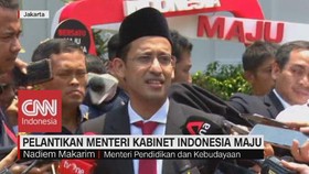 VIDEO: Nadiem: Saya Mewakili Milenial di Kabinet