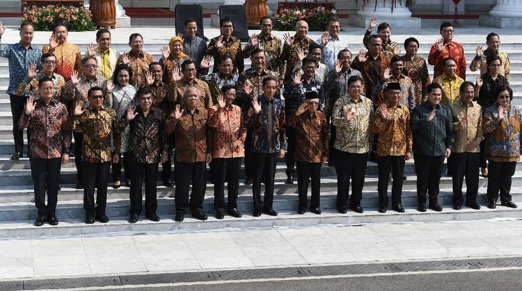 Lima perempuan ini berhasil masuk dalam jajaran Menteri Kabinet Indonesia Maju Presiden Jokowi-Wapres Ma'ruf Amin 2019-2024.