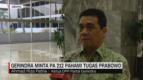 VIDEO: Gerindra Minta PA 212 Pahami Tugas Prabowo
