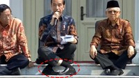 Ingin Tiru Pose Duduk Jokowi? Begini Syaratnya