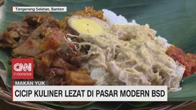 VIDEO: Cicip Kuliner Lezat di Pasar Modern BSD