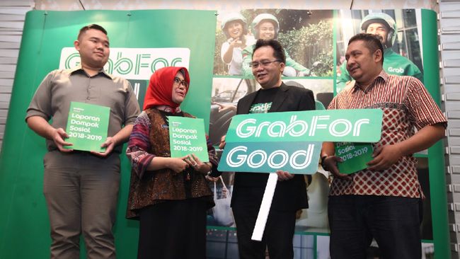 Grab Sumbang Ekonomi Rp10,1 Triliun di Kota Bandung