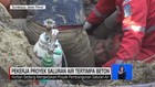 VIDEO: Pekerja Proyek Saluran Air tertimpa Beton