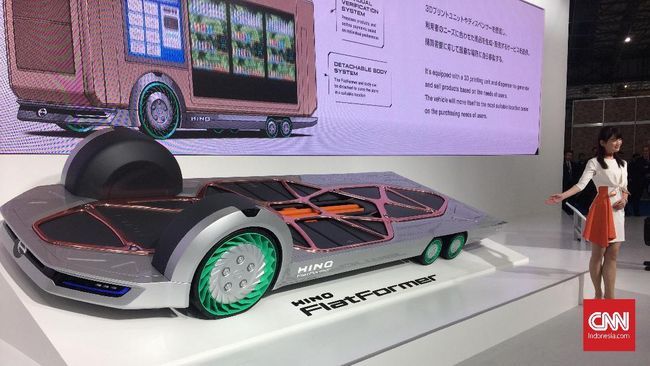 Hino Kenalkan Konsep Si Serba Guna ‘FlatFormer’ Hino Kenalkan Konsep Si Serba Guna ‘FlatFormer’