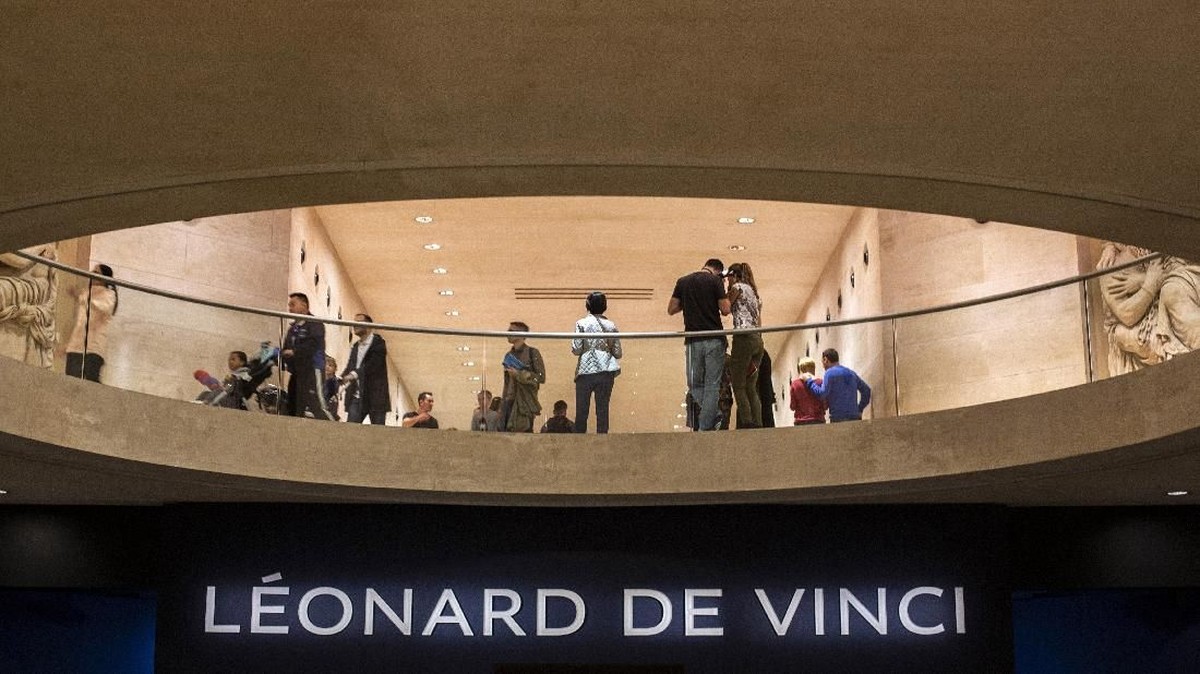 FOTO : 'Hidup' Leonardo Da Vinci Setelah 500 Tahun Meninggal