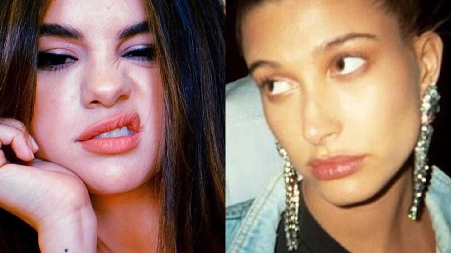 Hailey Baldwin dan Selena GOmez