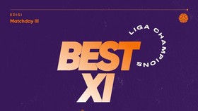INFOGRAFIS: Best XI Liga Champions Pekan Ini