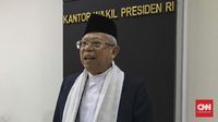 Ma'ruf Amin Imbau Santri Semangat Belajar Agar Jadi Wapres