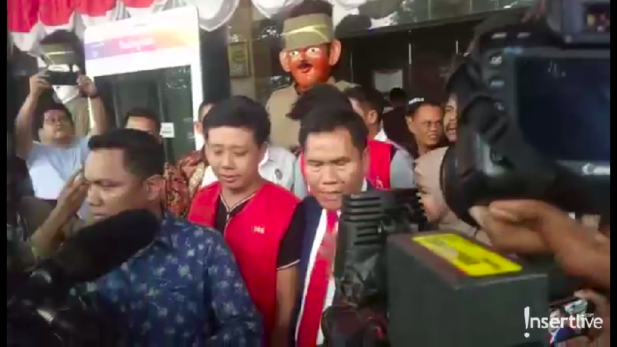 Trio ikan asin dititipkan di tahanan Polda Metro Jaya.
