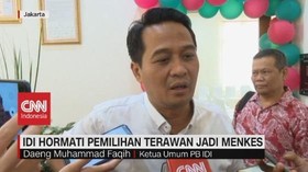 VIDEO: IDI Hormati Pemilihan Terawan Jadi Menkes
