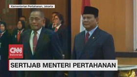 VIDEO: Sertijab Menteri Pertahanan Prabowo
