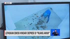 VIDEO: Lepaskan Emosi Hindari Depresi di Ruang Amuk
