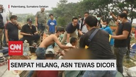 VIDEO: Sempat Hilang, ASN Tewas Dicor di Pemakaman Umum
